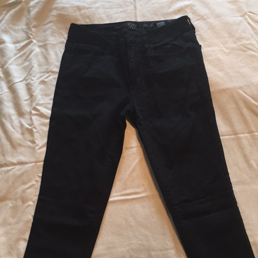 American Eagle high rise black jegging
